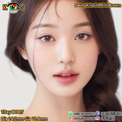 [1Day]Dewy Kristin Mini Brown 듀이 크리스틴 원데이 브라운